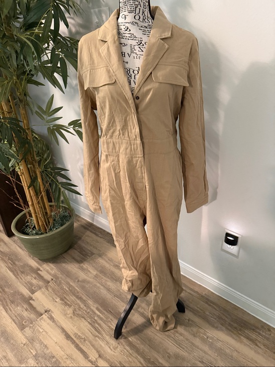 entro Pants - Entro Classic Tan Jumpsuit
